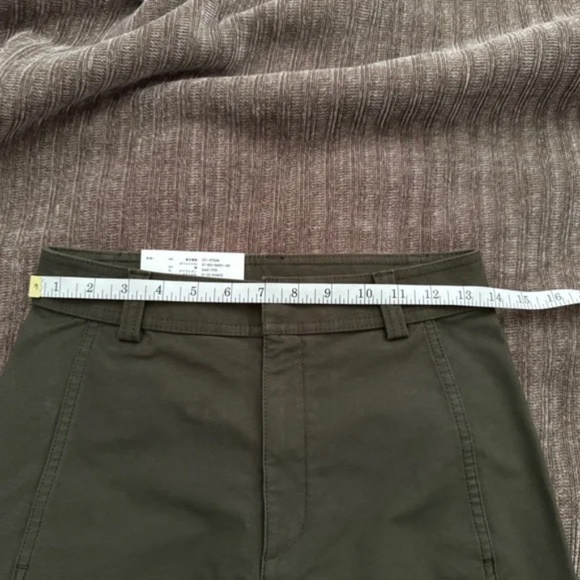 NWT Uniqlo Olive Jersey Barrel Pants size S (Japan) - Picture 4 of 6